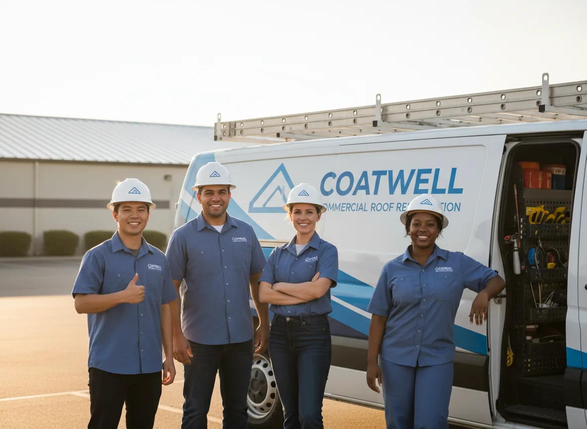 Commercial roof coating company in Stevenson, AL